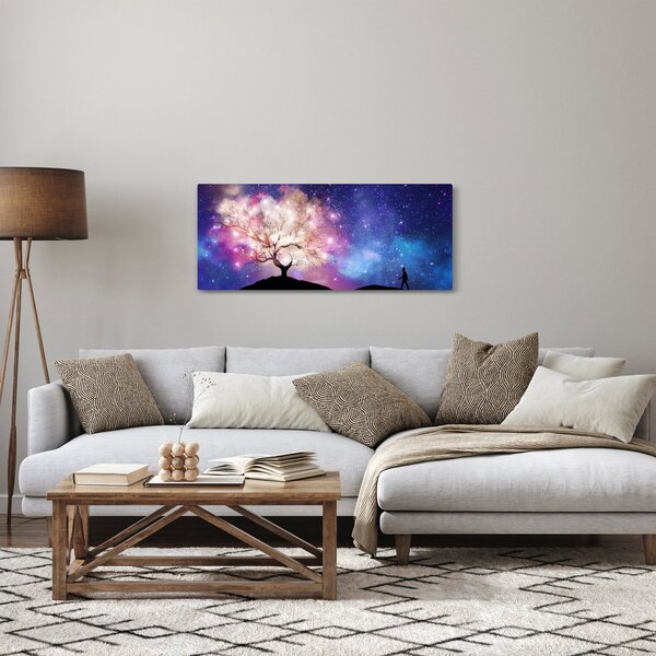 Slika - Vesoljsko drevo (120x50 cm)
