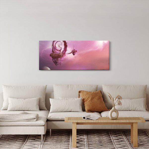 Slika - Vila na plavajočem otoku (120x50 cm)
