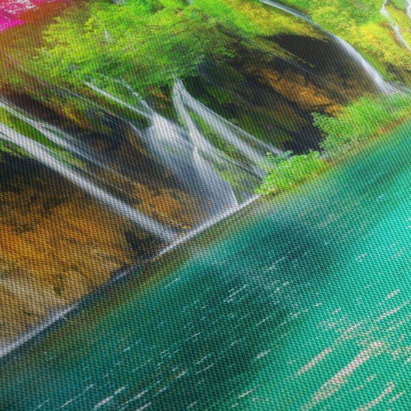 Slika - Slap, Plitvička jezera, Hrvaška (150x105 cm)
