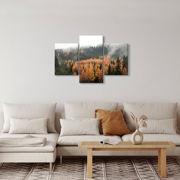 Slika - Jesenski gozd (90x60 cm)