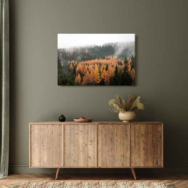Slika - Jesenski gozd (90x60 cm)