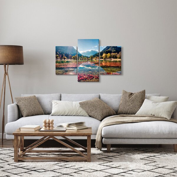 Slika - Jezero Jasna, Gozd Martuljek, Julijske Alpe, Slovenija (90x60 cm)