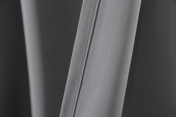 Zavjesa OXFORD LIGHT 140x250 cm, svijetlosiva Sistem za vješanje: Traka za nabiranje