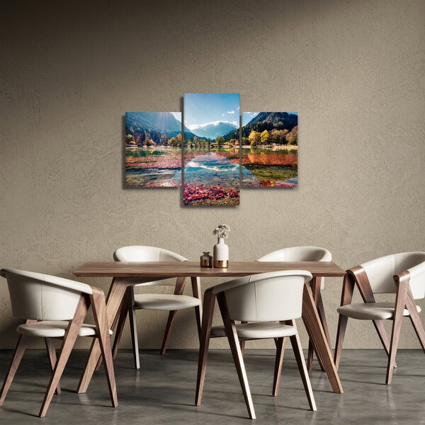 Slika - Jezero Jasna, Gozd Martuljek, Julijske Alpe, Slovenija (90x60 cm)