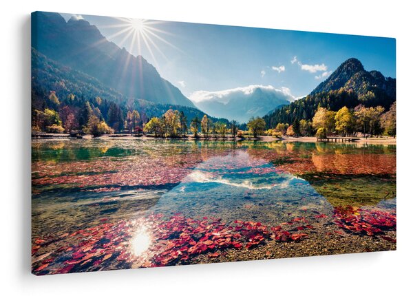 Slika - Jezero Jasna, Gozd Martuljek, Julijske Alpe, Slovenija (90x60 cm)