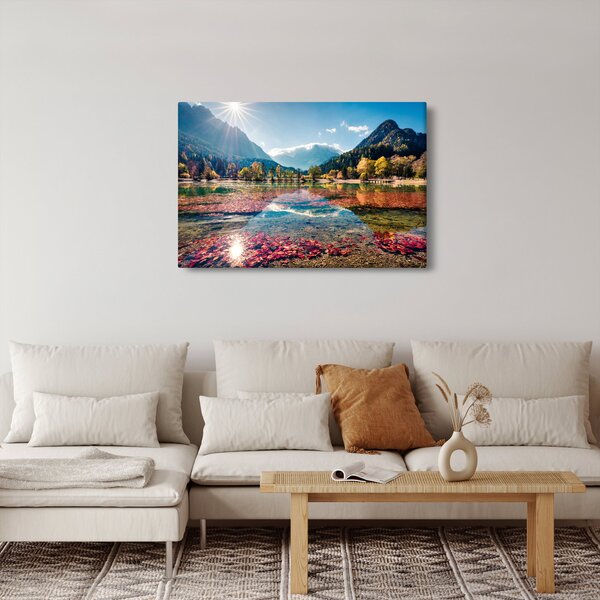 Slika - Jezero Jasna, Gozd Martuljek, Julijske Alpe, Slovenija (90x60 cm)