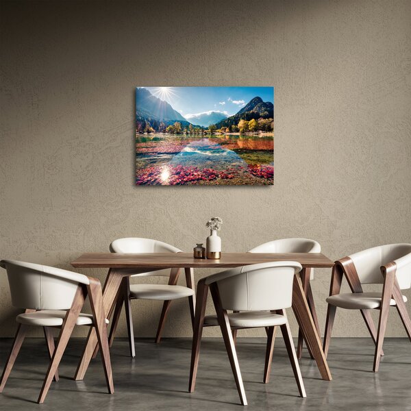Slika - Jezero Jasna, Gozd Martuljek, Julijske Alpe, Slovenija (70x50 cm)
