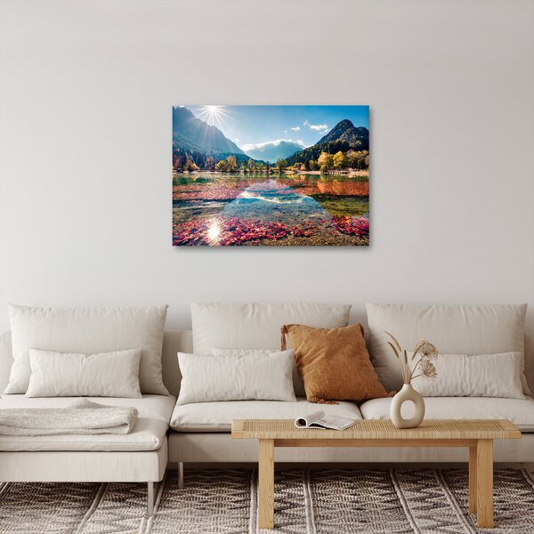 Slika - Jezero Jasna, Gozd Martuljek, Julijske Alpe, Slovenija (70x50 cm)