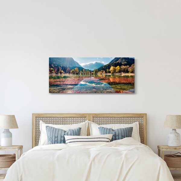 Slika - Jezero Jasna, Gozd Martuljek, Julijske Alpe, Slovenija (120x50 cm)