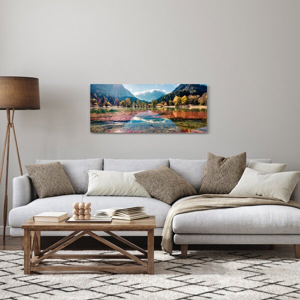 Slika - Jezero Jasna, Gozd Martuljek, Julijske Alpe, Slovenija (120x50 cm)