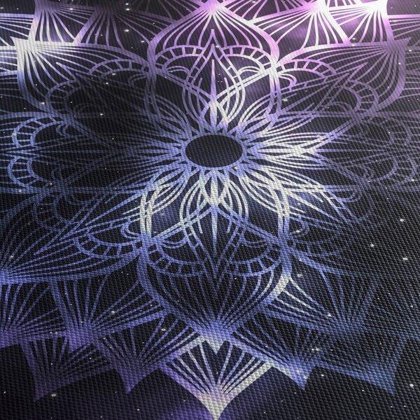 Slika - Lotusova mandala v vesolju (90x60 cm)