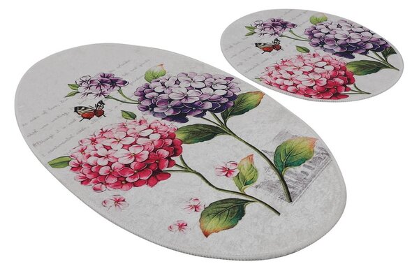 Kupaonske prostirke u setu 2 kom 60x100 cm Ortanca – Foutastic