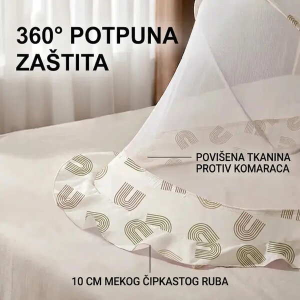 Itchybarrier™ Sklopiva Dječja Mreža Protiv Komaraca