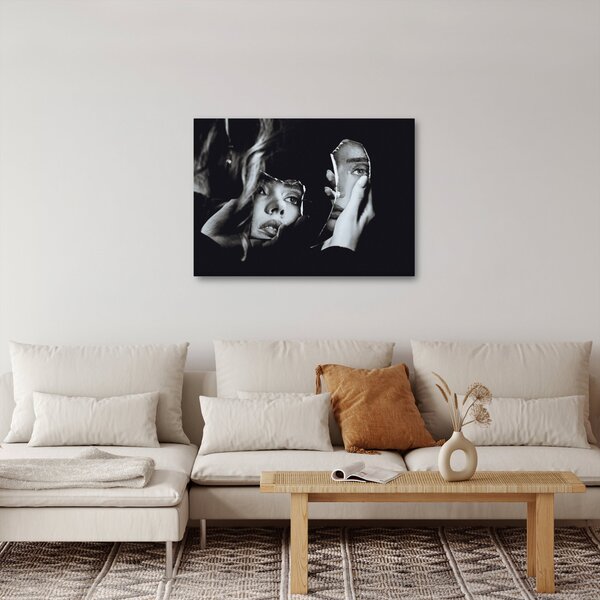 Slika - Pogled v ogledalo (70x50 cm)