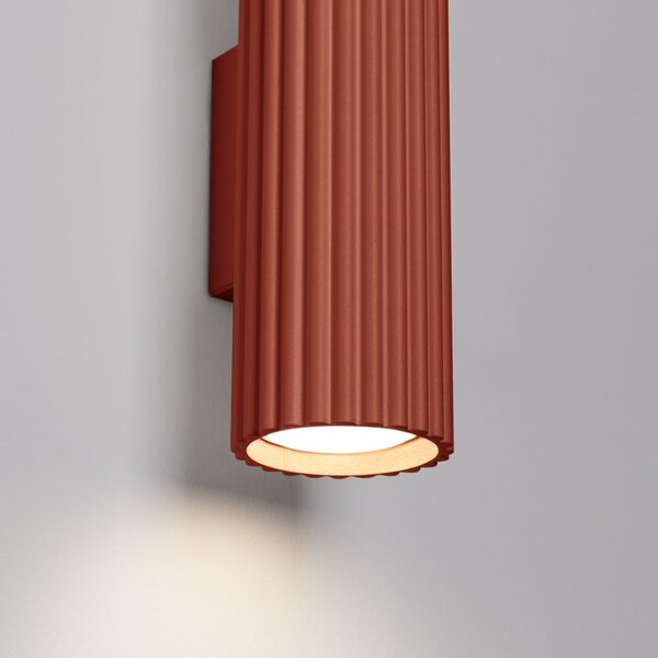 Ciglasta zidna lampa Gleam – Sollux