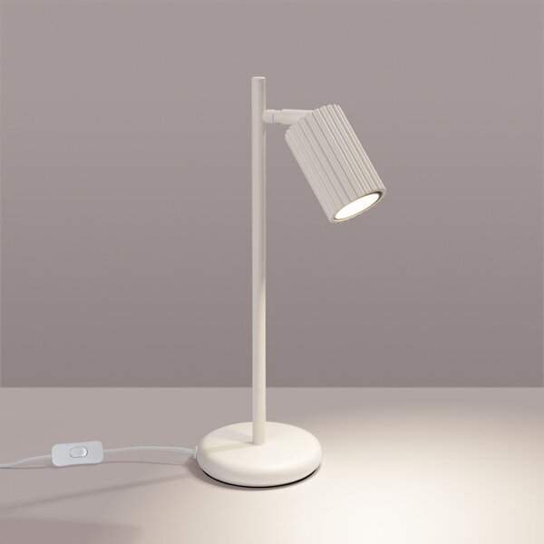 Krem stolna lampa (visina 43 cm) Gleam – Sollux