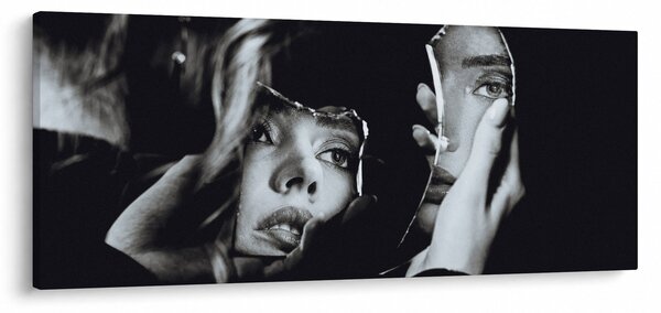 Slika - Pogled v ogledalo (120x50 cm)