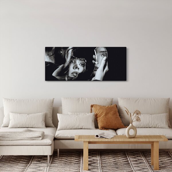 Slika - Pogled v ogledalo (120x50 cm)