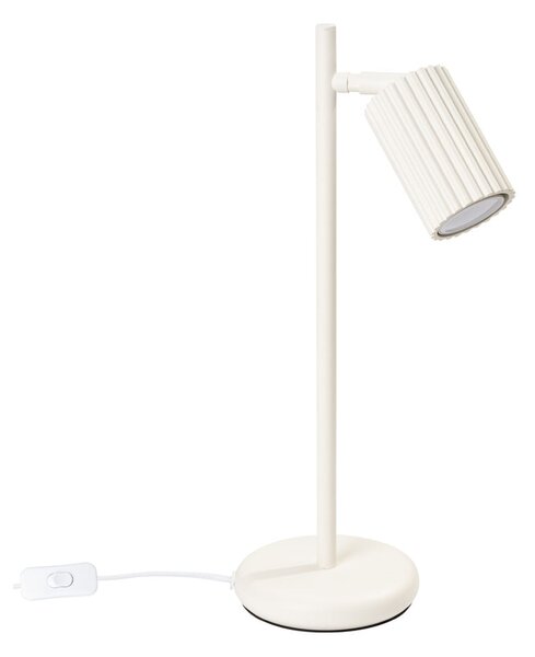 Krem stolna lampa (visina 43 cm) Gleam – Sollux