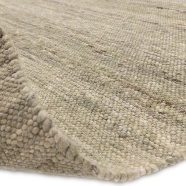 Kaki zeleni obostrani/ručno rađen tepih od mješavine vune 120x170 cm Birkdale Pistachio – Asiatic Carpets