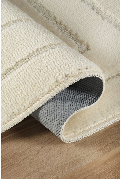 Krem kupaonske prostirke u setu 2 kom 50x80 cm Cerceve – Foutastic
