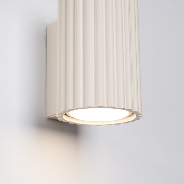Krem zidna lampa Gleam – Sollux