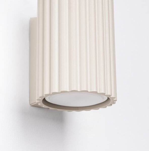 Krem zidna lampa Gleam – Sollux