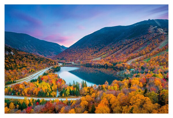 Slika - White Mountain, New Hampshire, ZDA (90x60 cm)