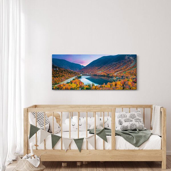 Slika - White Mountain, New Hampshire, ZDA (120x50 cm)