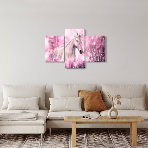 Slika - Poslikan konj (90x60 cm)