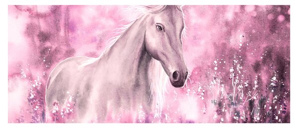 Slika - Poslikan konj (120x50 cm)