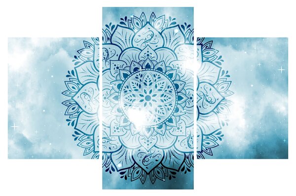 Slika - Nebeška mandala (90x60 cm)
