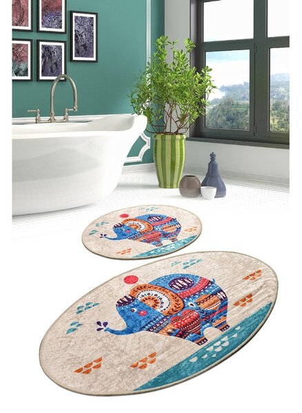 Kupaonske prostirke u setu 2 kom 60x100 cm Etnic – Foutastic
