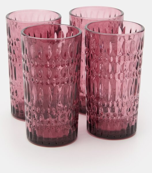 Sinsay - Set čaša s reljefnim uzorkom 4 pack