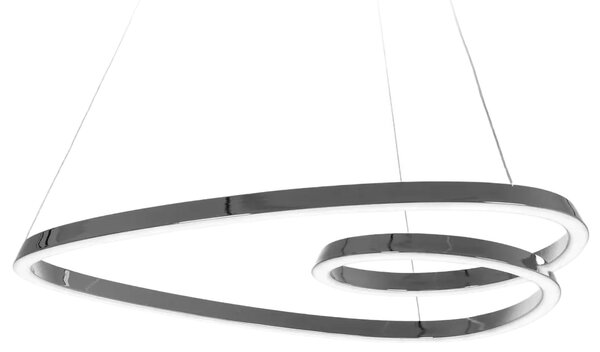 Stropna svjetiljka Hanging Loop LED + Daljinski upravljač APP798-cp Krom