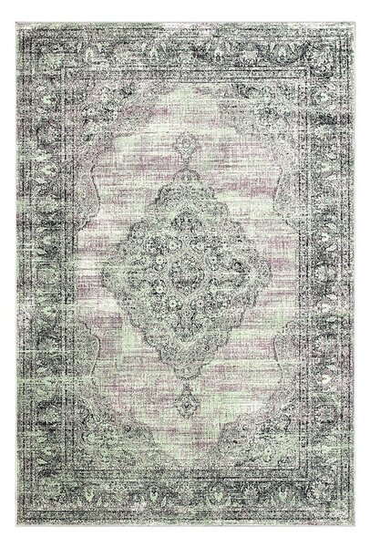 Zelene/sive kupaonske prostirke u setu 2 kom 60x100 cm – Foutastic