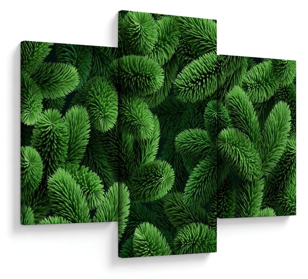 Slika - Vejice iglavcev (90x60 cm)