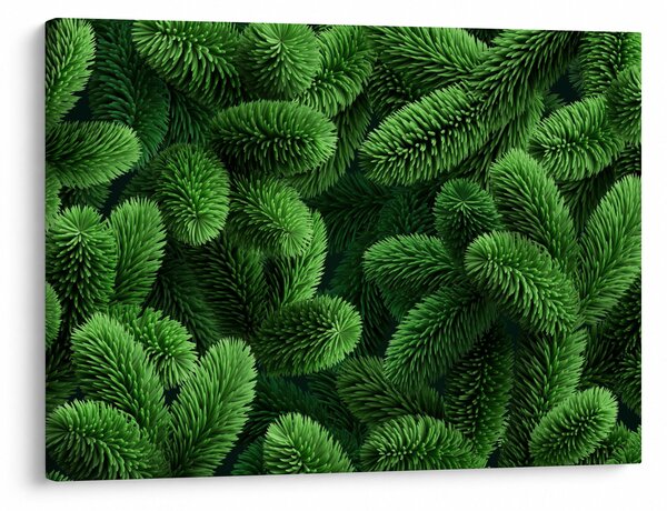 Slika - Vejice iglavcev (70x50 cm)
