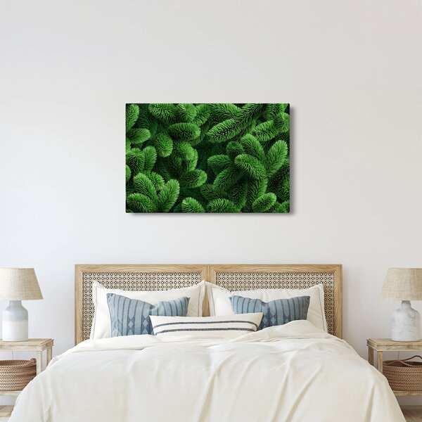 Slika - Vejice iglavcev (90x60 cm)