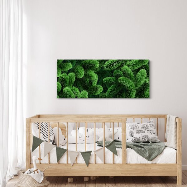 Slika - Vejice iglavcev (120x50 cm)