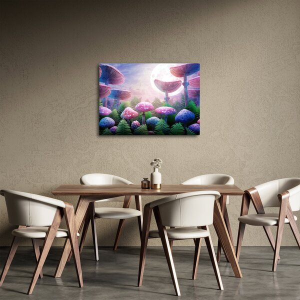 Slika - Gobe ob polni luni, grafika (70x50 cm)