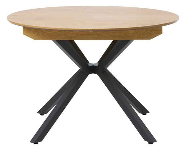 Okrugao proširiv blagovaonski stol s dodatnom pločom ø 120 cm Cesura – Unique Furniture