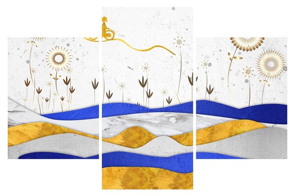 Slika - Zlate gore (90x60 cm)
