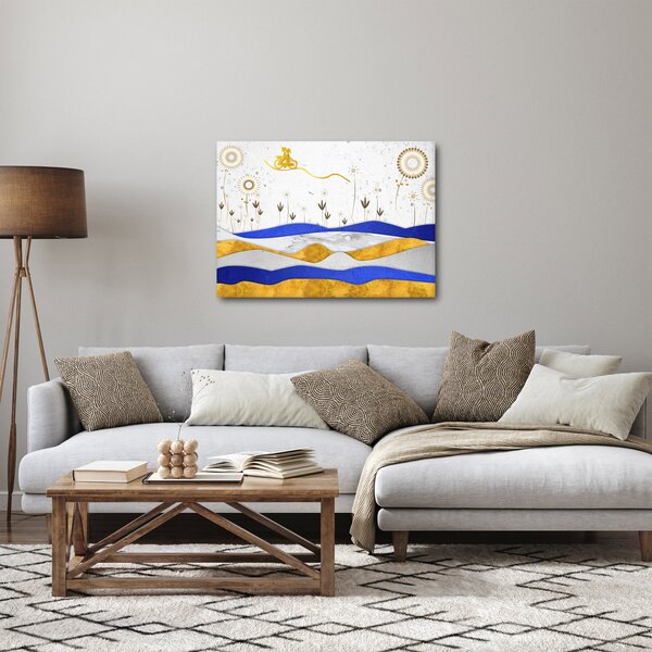 Slika - Zlate gore (70x50 cm)