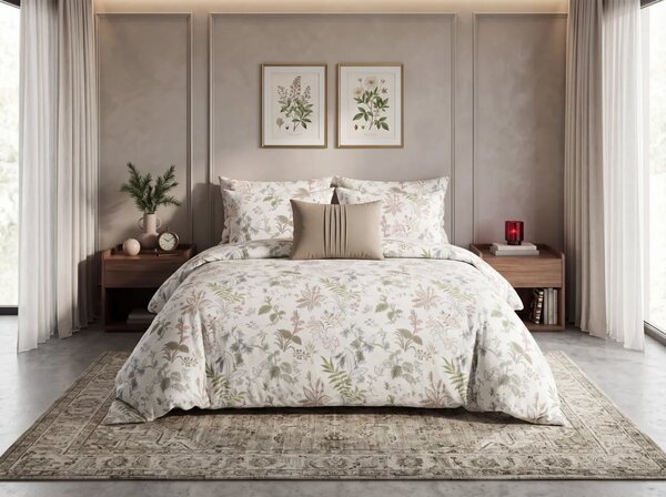 Posteljina od Renforcé pamuka FLORWELLA bijela Dimenzije posteljine: 70 x 90 cm | 140 x 200 cm
