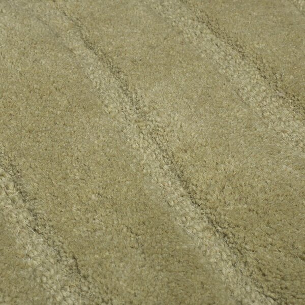 Kaki zeleni ručno rađen vunen okrugao tepih ø 160 cm Mesmerise Sage – Flair Rugs