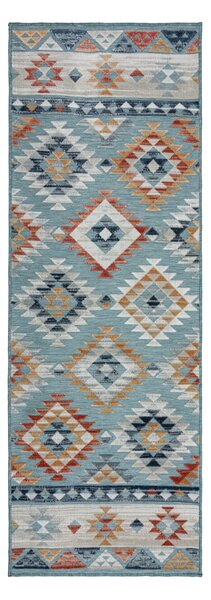 Plava vanjska staza 80x230 cm Avery Blue – Flair Rugs