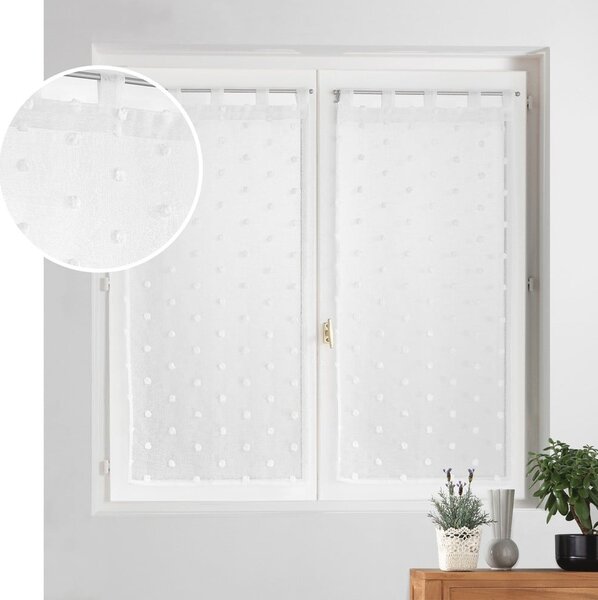 Bijela prozirna zavjesa 60x120 cm Pompinou – douceur d'intérieur