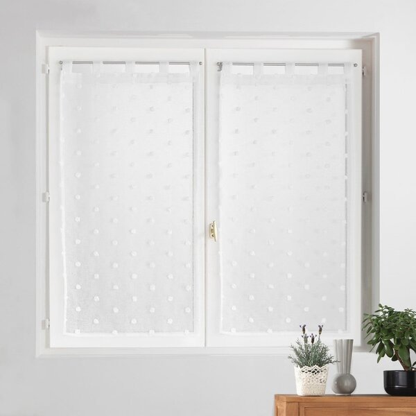 Bijela prozirna zavjesa 60x120 cm Pompinou – douceur d'intérieur