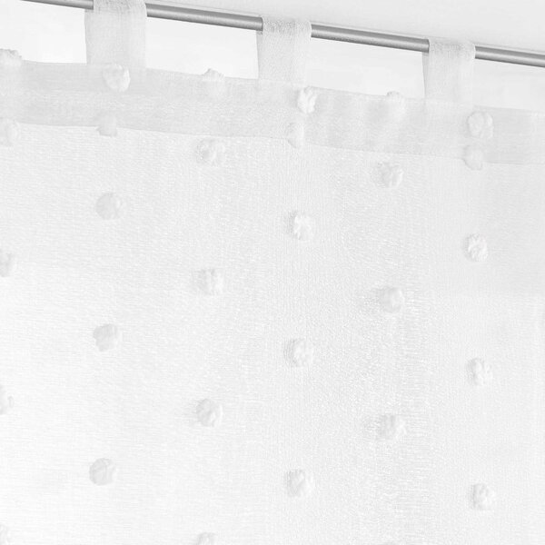 Bijela prozirna zavjesa 60x120 cm Pompinou – douceur d'intérieur